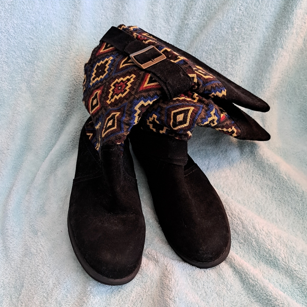Muk Luks Brown Size 9 Winter Boots